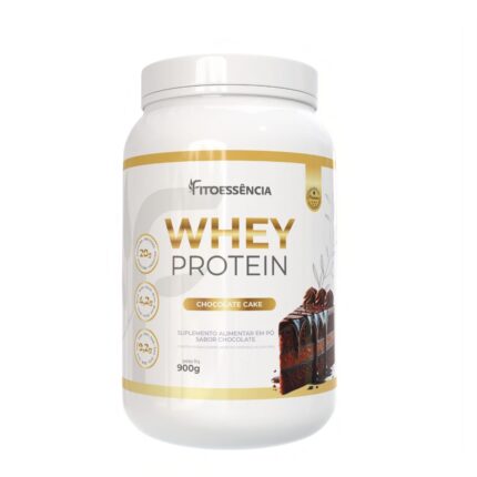 FITO WHEY PROTEIN 900G - CHOCOLATE CAKE - FITOESSÊNCIA