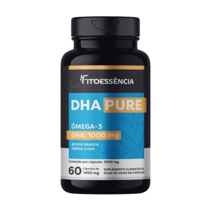 ÔMEGA 3 DHA PURE - 60 CÁPSULAS - FITOESSÊNCIA